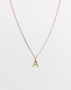 Ожерелье с инициалом "А" Nylon