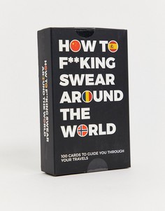 Игра "how to swear around the world" Gift Republic