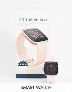 Розовые смарт-часы Fitbit Versa 2