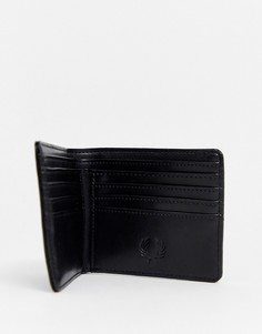 Черный бумажник из искусственной кожи Fred Perry