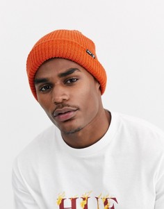 Оранжевая шапка-бини HUF