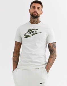Светло-бежевая футболка Nike