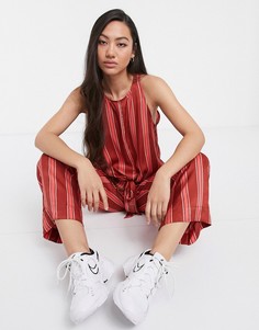 Топ в полоску с завязкой Soaked In Luxury