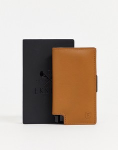 Кошелек для карт с RFID Ekster parliament smart cardholder wallet - Roma Cognac (коньячного цвета