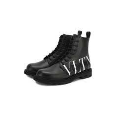 Ботинки и полусапоги Valentino Кожаные ботинки Valentino Garavani VLTN Valentino