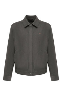 Рубашка из смеси хлопка и кашемира Zegna Couture