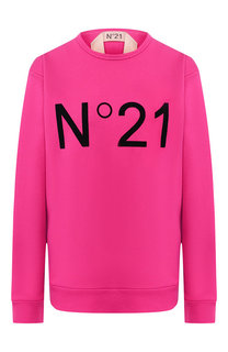 Хлопковый свитшот No. 21