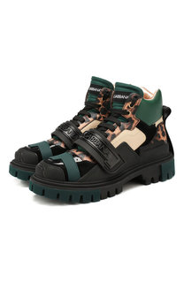 Комбинированные ботинки Trekking Dolce & Gabbana