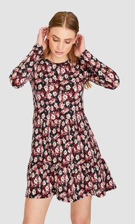 Платье с цветочным принтом Stradivarius