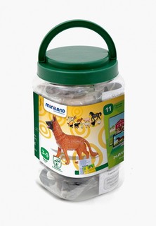 Набор игровой Miniland Домашние животные (11 фигурок)