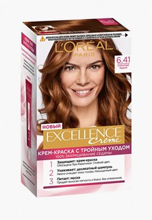 Краска для волос LOreal Paris L'Oreal с тройным уходом