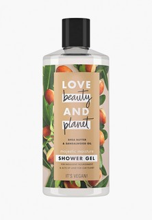 Гель для душа Love Beauty and Planet Масло Ши и Сандаловое дерево 400 мл