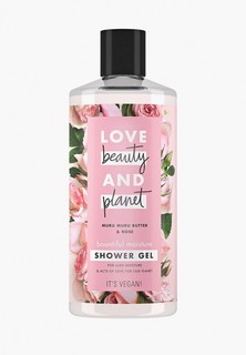 Гель для душа Love Beauty and Planet Масло Мурумуру и Роза 400 мл