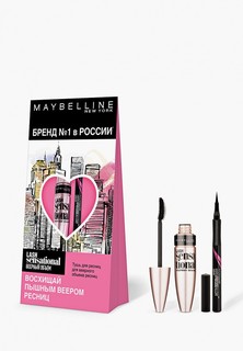 Набор для макияжа глаз Maybelline New York Lash Sensational 9,5 мл+ Hyper Precise 1,1мл