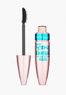 Тушь для ресниц Maybelline New York "Lash Sensational" Веерный объем Водостойкая, Черный, 9,5 мл