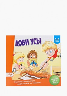 Игра настольная Рыжий Кот Развивающая. Весёлая вечеринка. Лови усы.