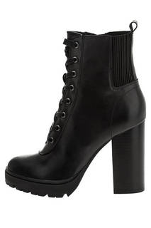 Ботильоны SM11000669 BLACK LEATHER Steve Madden