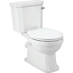 Чаша для унитаза компакта Jaquar Queens с сиденьем микролифт (QNS-WHT-7751P)