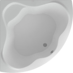 Акриловая ванна Акватек Галатея 135x135 каркас, экран, слив-перелив (GAL135-0000022)