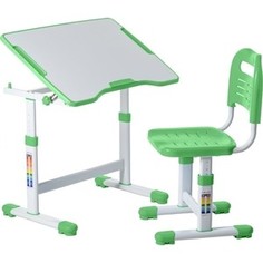 Комплект парта + стул трансформеры FunDesk Sole II green