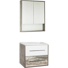 Мебель для ванной Style line Экзотик 65 бетон экзотик, белый глянец, Бали 65