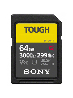 Карта памяти 64Gb - Sony Tough Class 10 SDXC UHS-II SF64TG