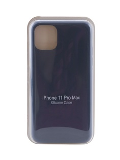 Аксессуар Чехол Innovation для APPLE iPhone 11 Pro Max Silicone Case Dark Blue 16440