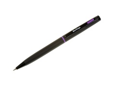 Ручка шариковая Berlingo Color Zone 0.7mm корпус Black-Violet, стержень Blue CPs_70505