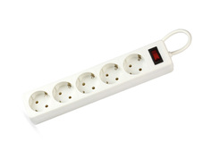Сетевой фильтр SmartBuy One 5 Sockets 5m White SBSP-50-W