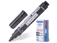 Маркер Centropen 2.5mm Black 8866/1,8566/4