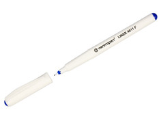 Ручка капиллярная Centropen 0.3mm корпус White, стержень Blue 4611/1С