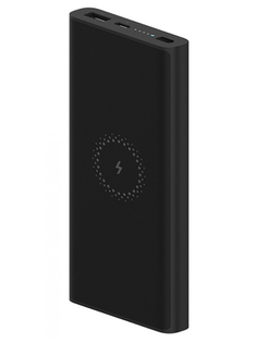 Внешний аккумулятор Xiaomi Mi Power Bank Wireless Youth Edition 10000mAh Black WPB15ZM