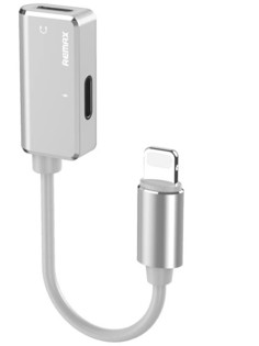 Аксессуар Remax Enjoy Series RL-LA02i Jack Splitter Double LT Cable White