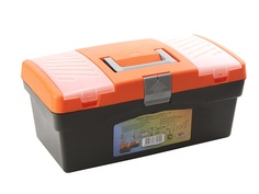 Ящик для инструментов Элит пласт A-42 420x220x180mm Black-Orange 838155