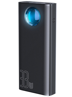 Внешний аккумулятор Baseus Power Bank Amblight Quick Charge 30000mAh Black PPLG-01