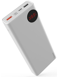 Аккумулятор Baseus Mulight Digital Display Quick Charge Power Bank 20000mAh White PPALL-MY02
