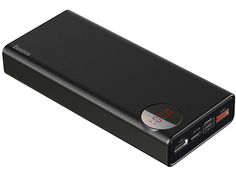 Внешний аккумулятор Baseus Power Bank Mulight Digital Display Quick Charge 20000mAh Black PPALL-MY01