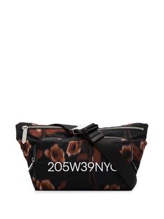 Calvin Klein 205W39nyc сумка на молнии через плечо с цветочным принтом