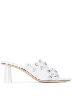 BY FAR мюли Gorgeous с кристаллами