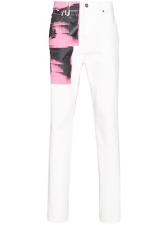 Calvin Klein 205W39nyc джинсы с принтом