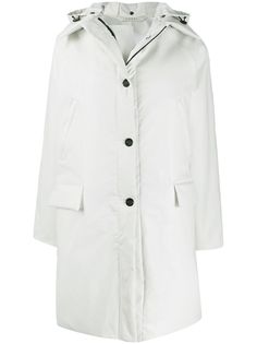 KASSL Editions пальто со съемным капюшоном