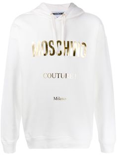 Moschino худи с логотипом