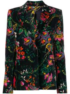 Paco Rabanne пиджак с цветочным принтом