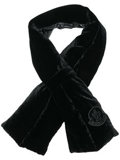 Moncler бархатный шарф