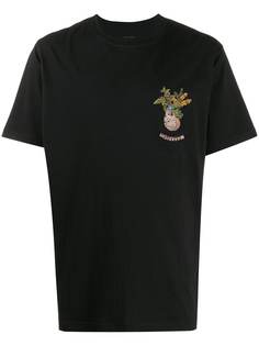 Maharishi plant embroidered boxy T-shirt