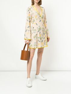 The Upside платье с запахом с принтом