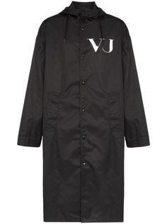 Valentino пальто с принтом UFO из коллаборации с Undercover
