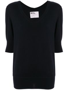Margaret Howell MARGARET HOWELL WHKN0082A19HVQNVY NAVY Wool or fine animal hair->Wool