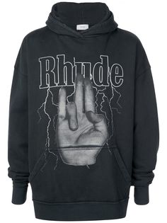 Rhude худи с логотипом