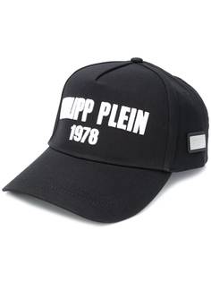 Philipp Plein бейсболка с нашивкой-логотипом